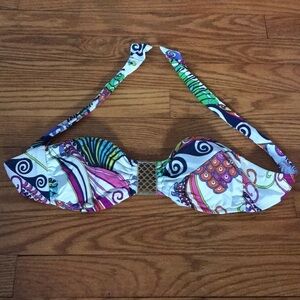 Trina Turk Bikini Top Y2K